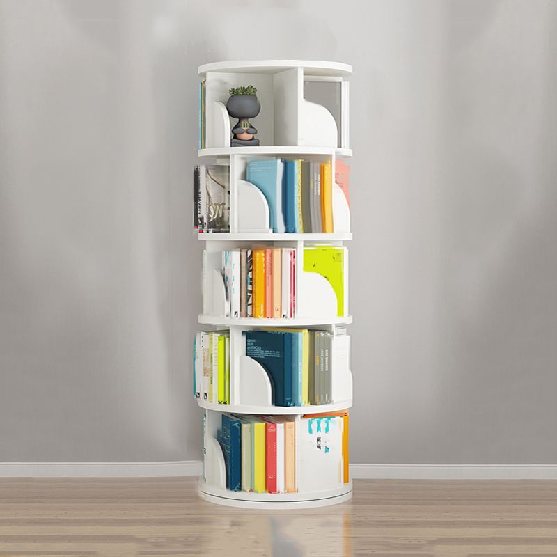 Roteerbare boekenkast hedendaagse stijl boekenplank voor huiskantoorstudieruimte