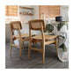 Indoor Armless Dining Chairs Rattan Side Chairs with Wood Legs (Set of 2) Clearhalo ' kitchen&dining_furn' 'Dining Chairs' 'Dining Tables & Seating' 'dining_chair' 'furn' 'furn_dining_chair' 'Furniture' 'furniture_dining_chair' 'Kitchen & Dining Furniture' 'kitchen' 1200x1200_411bbf11-7553-4749-97e8-d2c9f3c74cad