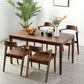 Contemporary Style Dining Table Rectangle 4 Legs Furniture for Dining Room Home Clearhalo 'Dining Tables & Seating' 'Dining Tables' 'dining_table' 'furn' 'furn_dining_table' 'Furniture' 'furniture_dining_table' 'Kitchen & Dining Furniture' 'kitchen' 'kitchen_dining_table' 1200x1200_411ecc85-c902-4647-8fbc-bf639815bbbd
