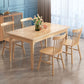 Modern Solid Wood Furniture 1/2/3/5/7 Pcs Standard Height Dining Room Table Set
