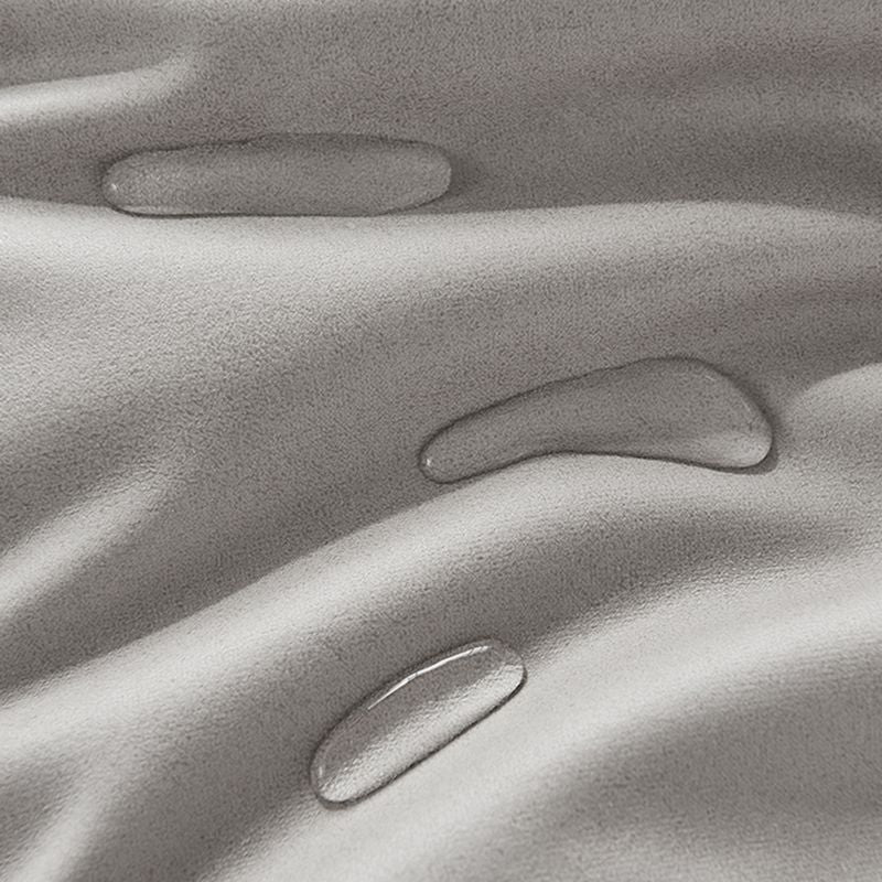 Testa tampone imbottita letto standard con legno grigio di conservazione 38,58 "di altezza