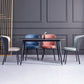 Metal Contemporary Dining Chair Wingback Dining Room Armless Side Chair Clearhalo ' kitchen&dining_furn' 'Dining Chairs' 'Dining Tables & Seating' 'dining_chair' 'furn' 'furn_dining_chair' 'Furniture' 'furniture_dining_chair' 'Kitchen & Dining Furniture' 'kitchen' 1200x1200_412514b3-abb9-42b7-87c8-099e952865f2