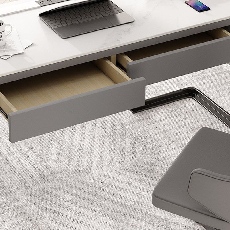 RECTANGE STREE TOP BURIS BUREAU MODERNE MODERNE STYLE DÉCRIER POUR BUREAU