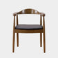 Scandinavian Style Wood Dining Chair Home Open Back Dining Side Chair with Arm Clearhalo ' kitchen&dining_furn' 'Dining Chairs' 'Dining Tables & Seating' 'dining_chair' 'furn' 'furn_dining_chair' 'Furniture' 'furniture_dining_chair' 'Kitchen & Dining Furniture' 'kitchen' 1200x1200_412ab612-317f-4270-8b3a-b3db2f735969
