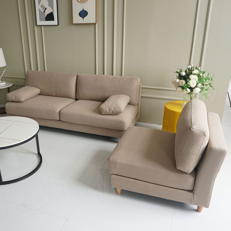 Contemporary Cushions Pillow Top Arm Stationary Living Room Sofa Clearhalo 'furn' 'furn_sofas' 'Furniture' 'Living Room Furniture' 'Sofa' 'sofas' 1200x1200_412cca6b-9d60-4c4a-95c6-5b6593a84a97