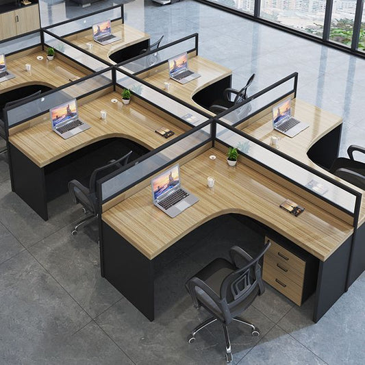 モダンなミッドバックオフィスチェアマイクロファイバー調整可能なデスクチェア