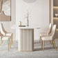 Glam Side Chair Dining Room Gold Legs Dining Armless Parsons Chair Clearhalo 'Dining Chairs' 'Dining Tables & Seating' 'dining_chair' 'furn' 'furn_dining_chair' 'Furniture' 'Kitchen & Dining Furniture' 1200x1200_412e0fa7-76d5-4ec3-a7cd-f13dad8163c3