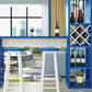 Contemporary Glass Top Rectangle Bar Table for Kitchen Dining Room Clearhalo 'Bar Furniture' 'Bar Tables' 'bar_tables' 'furn' 'furn_bar_tables' 'Furniture' 'Kitchen & Dining Furniture' 1200x1200_41303fb0-c339-4a02-9061-40a68da88b16