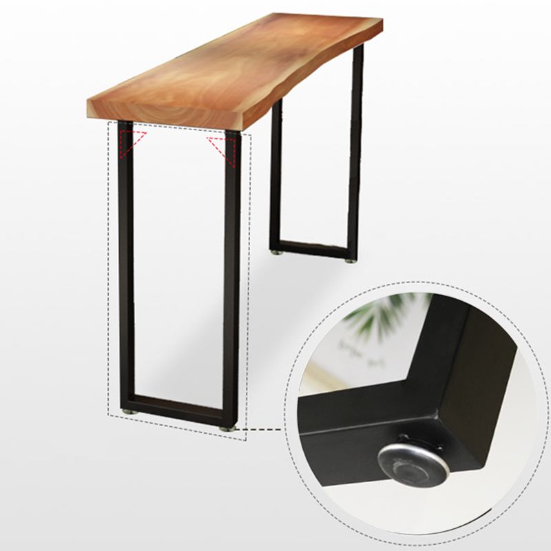 Industrial 1/2/4/7 Pieces Counter Height Set Solid Wood Top Indoor Bar Pub Table Set Clearhalo 'Bar Furniture' 'furn' 'furn_home_bar_bar_sets' 'Furniture' 'Home Bars & Bar Sets' 'home_bar_bar_sets' 'Kitchen & Dining Furniture' 1200x1200_4131475b-edd1-4bff-9271-a69ac4fa6859