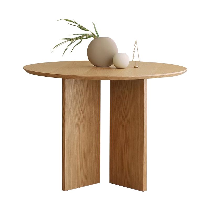Contemporary Round Dining Table Pine Solid Wood Furniture for Dining Room Clearhalo ' dining_table' 'Dining Tables & Seating' 'Dining Tables' 'furn' 'furn_dining_table' 'Furniture' 'furniture_dining_table' 'Kitchen & Dining Furniture' 'kitchen&dining_furn' 'kitchen' 'kitchen_dining_table' 1200x1200_41321751-7d74-4208-9935-bbfc85fa7592