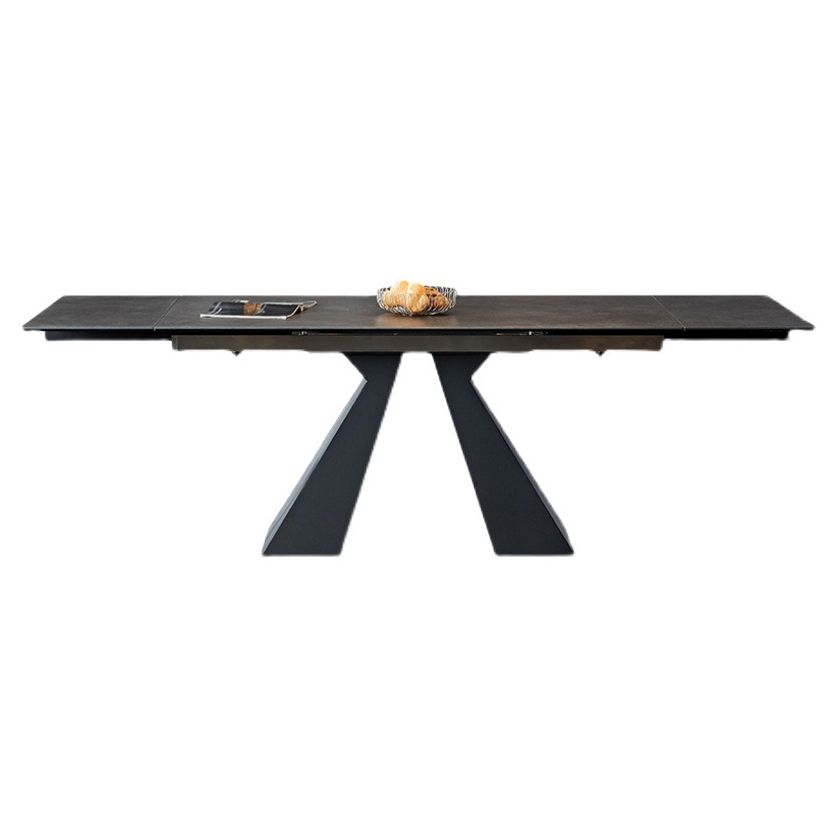 Modern Rattan Standard Dining Set with Rectangle Table and Solid Back Chairs Dining Set Clearhalo 'Dining Room Sets' 'Dining Tables & Seating' 'dining_room_set' 'furn' 'furn_dining_room_set' 'Furniture' 'furniture_dining_room_set' 'Kitchen & Dining Furniture' 'kitchen&dining_furn' 'kitchen' 1200x1200_41334b1e-6bc6-4a84-954a-868107246236