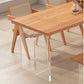 Rectangle Double Pedestal Dining Table Medieval Modern Style Wood Table for Living Room Clearhalo 'Dining Tables & Seating' 'Dining Tables' 'dining_table' 'furn' 'furn_dining_table' 'Furniture' 'Kitchen & Dining Furniture' 1200x1200_41346193-7c3f-46ca-b4f0-eb1257c71255