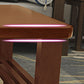 Modern 24.8"H Rectangle Solid Wood 4 Legs Coffee Table with Shelf