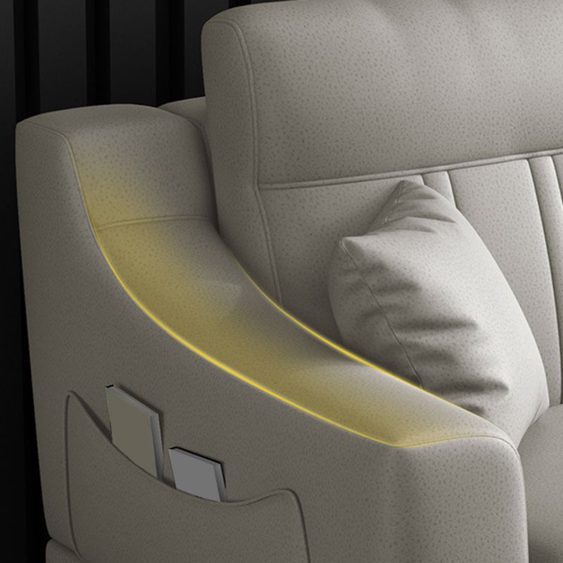 Modernismo a 4 posti sezionale con braccio inclinato di stoccaggio sezionale