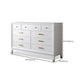 Ultra-Modern Double Dresser White Storage Chest Dresser for Bedroom Clearhalo 'Bedroom Furniture' 'Dressers & Chests' 'dressers_chests' 'furn' 'furn_dressers_chests' 'Furniture' 1200x1200_41375999-cea6-43c3-ac93-b72e438c6e42