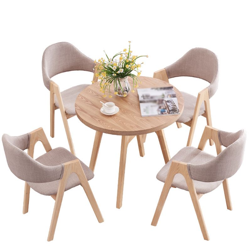 Modern 1/2/4/5 Pieces Dining Set Wood Dining Furniture Set /Separate Items Clearhalo 'Dining Room Sets' 'Dining Tables & Seating' 'dining_room_set' 'Furniture' 'furniture_dining_room_set' 'Kitchen & Dining Furniture' 'kitchen&dining_furn' 'kitchen' 1200x1200_4138b5e6-eec6-4266-ad64-ebee1bb3cdc7