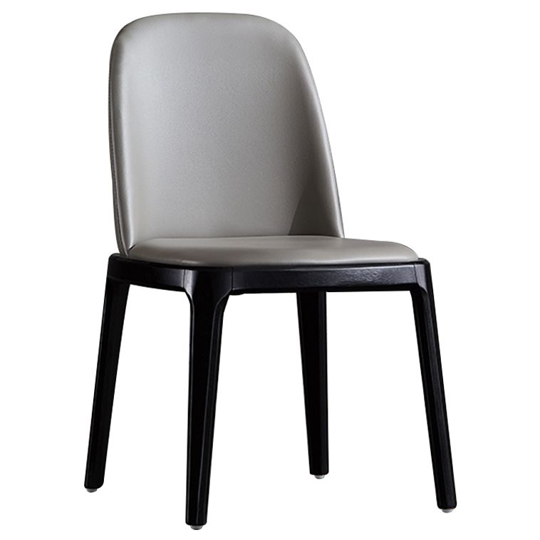 Contemporary Style Upholstered Chair of 16" Wide Parsons Chair for Home Clearhalo ' kitchen&dining_furn' 'Dining Chairs' 'Dining Tables & Seating' 'dining_chair' 'furn' 'furn_dining_chair' 'Furniture' 'furniture_dining_chair' 'Kitchen & Dining Furniture' 'kitchen' 1200x1200_4139ebf3-f017-41f0-8c93-ea7a49462ae1