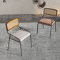 Industrial Style Linen Fabric Dining Chairs Open Back Dining Side Chairs Clearhalo ' kitchen&dining_furn' 'Dining Chairs' 'Dining Tables & Seating' 'dining_chair' 'furn' 'furn_dining_chair' 'Furniture' 'furniture_dining_chair' 'Kitchen & Dining Furniture' 'kitchen' 1200x1200_414656bf-d99b-4a63-a2f3-d446f26c2943