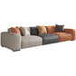 Contemporary Cushions Standard Seating Square Arm Sofa with Pillows