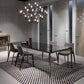 Contemporary Style Tempered Glass Dining Table 4 Legs Aluminum Alloy Base Rectangle Table for Home Clearhalo ' dining_table' 'Dining Tables & Seating' 'Dining Tables' 'furn' 'furn_dining_table' 'Furniture' 'furniture_dining_table' 'Kitchen & Dining Furniture' 'kitchen&dining_furn' 'kitchen' 'kitchen_dining_table' 1200x1200_4147d058-3c9a-4f88-97ec-e362e660c41a
