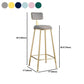 Glam 1/4/5 Pieces Bar Table Set Rectangle Stone Counter Table with High Stools for Balcony