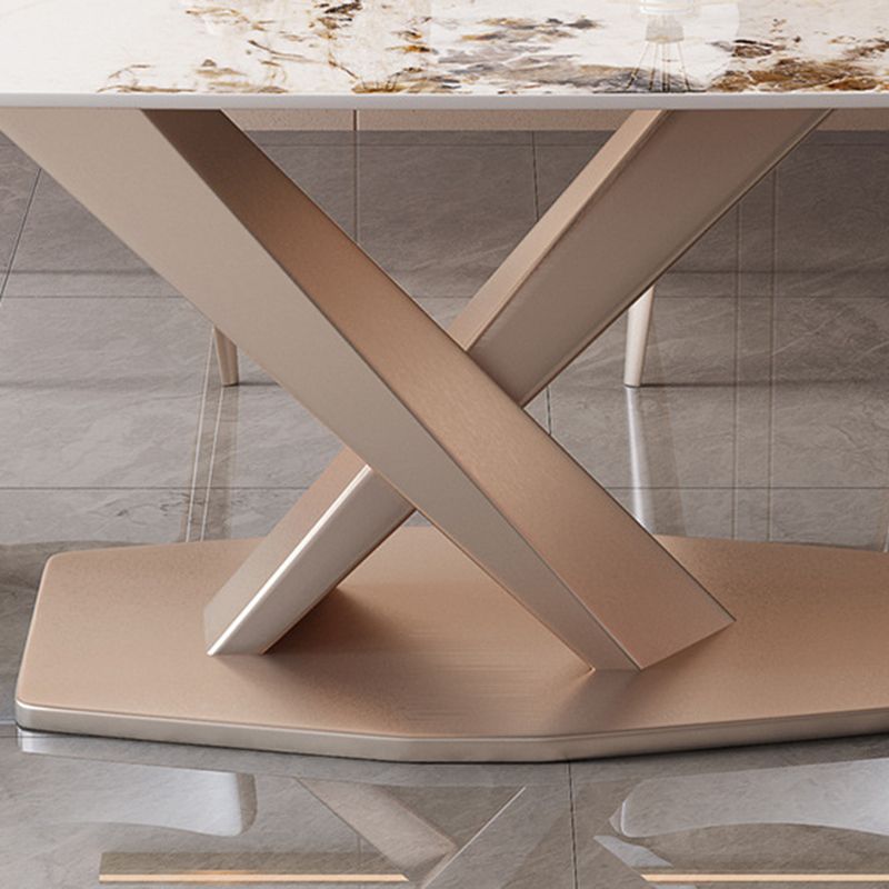 Simplicity Pedestal Casual Dining Table Dining Room Kitchen Table Clearhalo 'Dining Tables & Seating' 'Dining Tables' 'dining_table' 'furn' 'furn_dining_table' 'Furniture' 'Kitchen & Dining Furniture' 1200x1200_414a32e4-37ec-4a25-855e-f1b026ac47fa