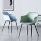Plastic Modern Indoor-Outdoor Chair Dining Room Solid Back Upholstered Arm Chair Clearhalo ' kitchen&dining_furn' 'Dining Chairs' 'Dining Tables & Seating' 'dining_chair' 'Furniture' 'furniture_dining_chair' 'Kitchen & Dining Furniture' 'kitchen' 1200x1200_414ab046-23f1-47ad-845c-09a765cc2903