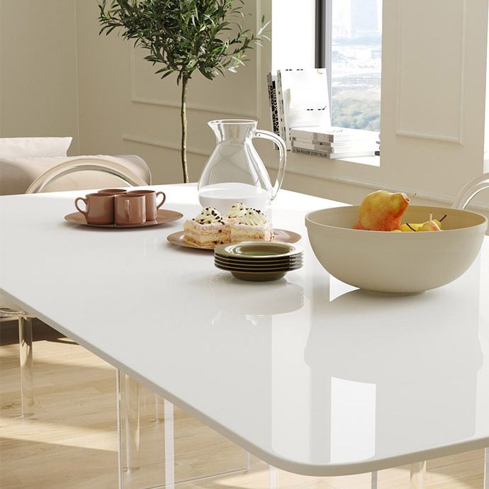 Modern 1/7 Pieces Dining Set Rectangle Stone Dining Table for Kitchen Clearhalo 'Dining Room Sets' 'Dining Tables & Seating' 'dining_room_set' 'furn' 'furn_dining_room_set' 'Furniture' 'furniture_dining_room_set' 'Kitchen & Dining Furniture' 1200x1200_4151d779-fc1d-4d10-a096-21d341c56b24