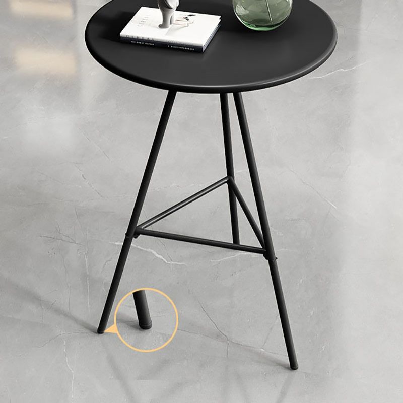 Industrial Style Iron Bar Table 23.62" Round Top Indoor Table with 3 Legs Clearhalo 'Bar Furniture' 'Bar Tables' 'bar_tables' 'furn' 'furn_bar_tables' 'Furniture' 'furniture_bar_tables' 'Kitchen & Dining Furniture' 'kitchen&dining_furn' 'kitchen' 1200x1200_4154b08d-0679-4189-afc3-b859366f834a