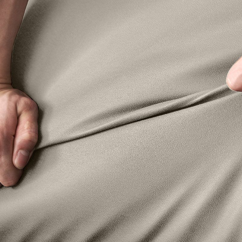 Kunstleder stationäres Sofa Smoking -Armsofa mit Bolsterkissen