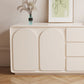 White Contemporary Wood Mirror Bedroom With Drawer Dressing Table