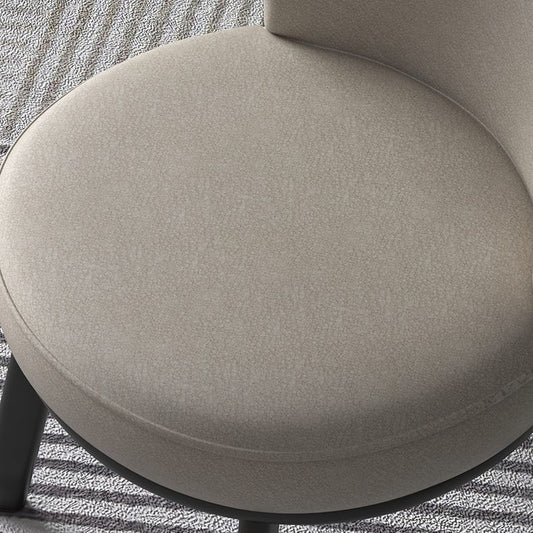 Modern Style Faux Leather Side Chair Solid Back Armless Dining Chairs for Kitchen Clearhalo ' kitchen&dining_furn' 'Dining Chairs' 'Dining Tables & Seating' 'dining_chair' 'furn' 'furn_dining_chair' 'Furniture' 'furniture_dining_chair' 'Kitchen & Dining Furniture' 'kitchen' 1200x1200_4155c195-5cbb-4d40-a599-fbea85cf70b1