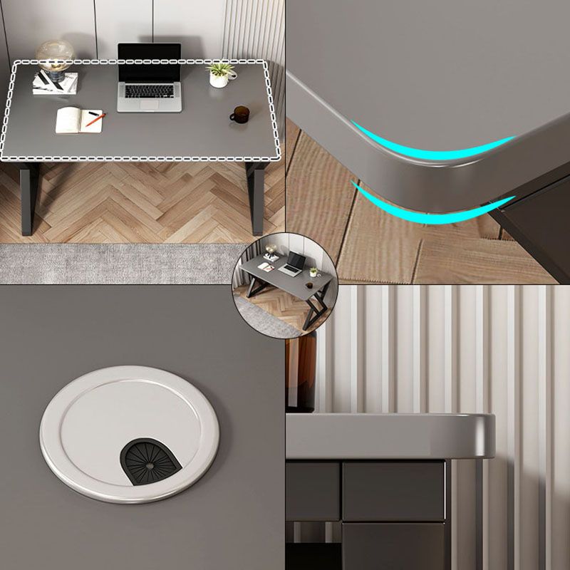 Descripción de la computadora de gestión de cables de escritorio de juegos rectangular