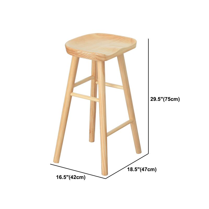 1/2/3 Pieces Modern Rectangular Pub Table Set Wooden Counter Table with Backless Stools Clearhalo 'Bar Furniture' 'furn' 'furn_home_bar_bar_sets' 'Furniture' 'Home Bars & Bar Sets' 'home_bar_bar_sets' 'Kitchen & Dining Furniture' 1200x1200_415880b9-a2d7-4b13-984c-2638c6a1cb59