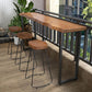 Contemporary Solid Wood Bar Set 1/2/4 Pieces Rectangle Pub Dining Set for Indoor Clearhalo 'Bar Furniture' 'furn' 'furn_home_bar_bar_sets' 'Furniture' 'Home Bars & Bar Sets' 'home_bar_bar_sets' 'Kitchen & Dining Furniture' 1200x1200_415e8ec4-9f40-4061-9b74-b3e75ad8adbd