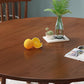 Dining Room Modern Dinner Table Round Solid Wood Dining Table