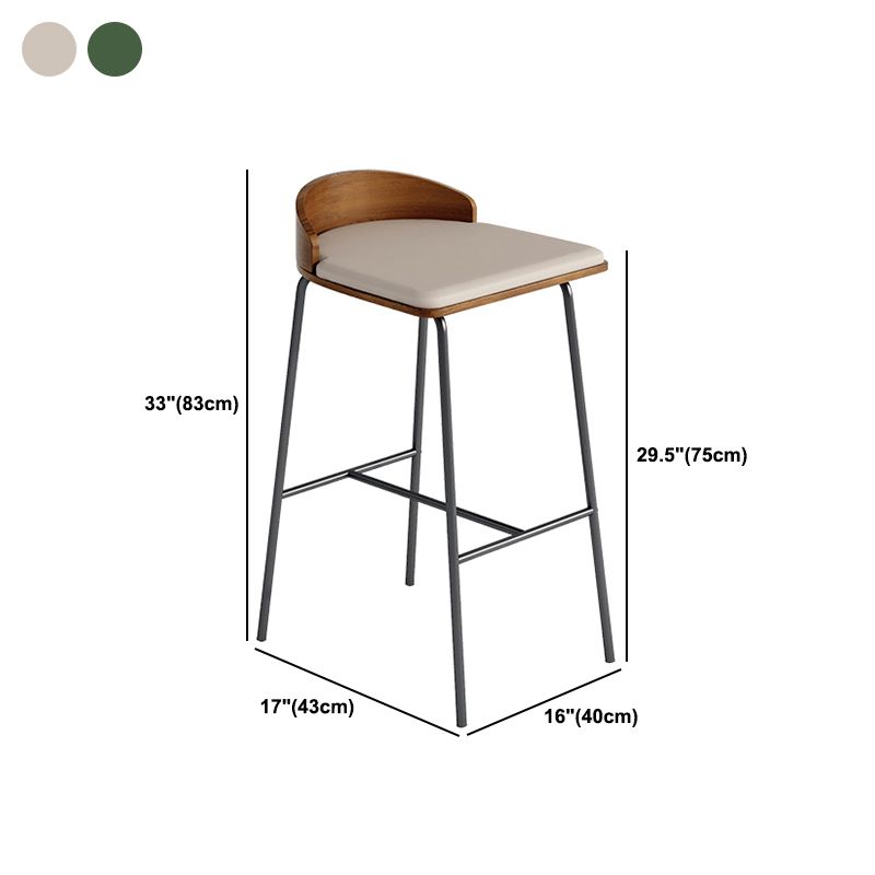 Juego de mesa de bar moderna de madera, mesa de mostrador de 1/5 piezas con taburetes tapizados