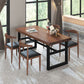 Modern 1/3/5 Pieces Dining Set Rectangle Wood Dining Table for Kitchen