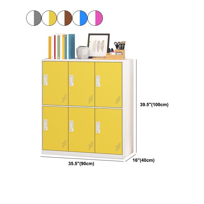 Gabinete de almacenamiento de metal Armoire no colgante contemporáneo para el hogar