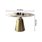 Traditional Luxury Round Dining Table Sintered Stone Table with Metal Pedestal Base Clearhalo ' dining_table' 'Dining Tables & Seating' 'Dining Tables' 'furn' 'furn_dining_table' 'Furniture' 'furniture_dining_table' 'Kitchen & Dining Furniture' 'kitchen&dining_furn' 'kitchen' 'kitchen_dining_table' 1200x1200_416da1e5-7cdc-464d-be08-f7c6be952b8b