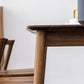 Luxury Style Black Walnut Dining Table 4 Legs Base Rectangle Table for Home Clearhalo ' dining_table' 'Dining Tables & Seating' 'Dining Tables' 'furn' 'furn_dining_table' 'Furniture' 'furniture_dining_table' 'Kitchen & Dining Furniture' 'kitchen&dining_furn' 'kitchen' 'kitchen_dining_table' 1200x1200_4170b4b5-664f-4462-b765-83b294ff5b2e