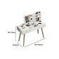 Modern Wood Flip-top Vanity Set 29.53" H Vanity Desk in White Clearhalo 'Bedroom Furniture' 'furn' 'furn_makeup_vanities' 'Furniture' 'Makeup Vanities' 'makeup_vanities' 1200x1200_41726872-03dd-460e-9aba-4676fb2857c7