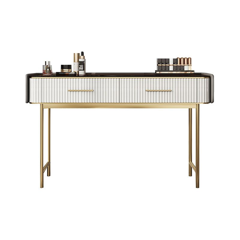 Glam Wooden Makeup Vanity Desk Glass Top Vanity Dressing Table Set Clearhalo 'Bedroom Furniture' 'furn' 'furn_makeup_vanities' 'Furniture' 'Makeup Vanities' 'makeup_vanities' 1200x1200_41730d96-0a70-4be6-8d6d-4140db832468