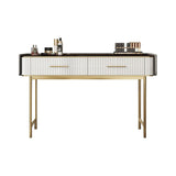 Glam Wooden Makeup Vanity Desk Glass Top Vanity Dressing Table Set Clearhalo 'Bedroom Furniture' 'furn' 'furn_makeup_vanities' 'Furniture' 'Makeup Vanities' 'makeup_vanities' 1200x1200_41730d96-0a70-4be6-8d6d-4140db832468