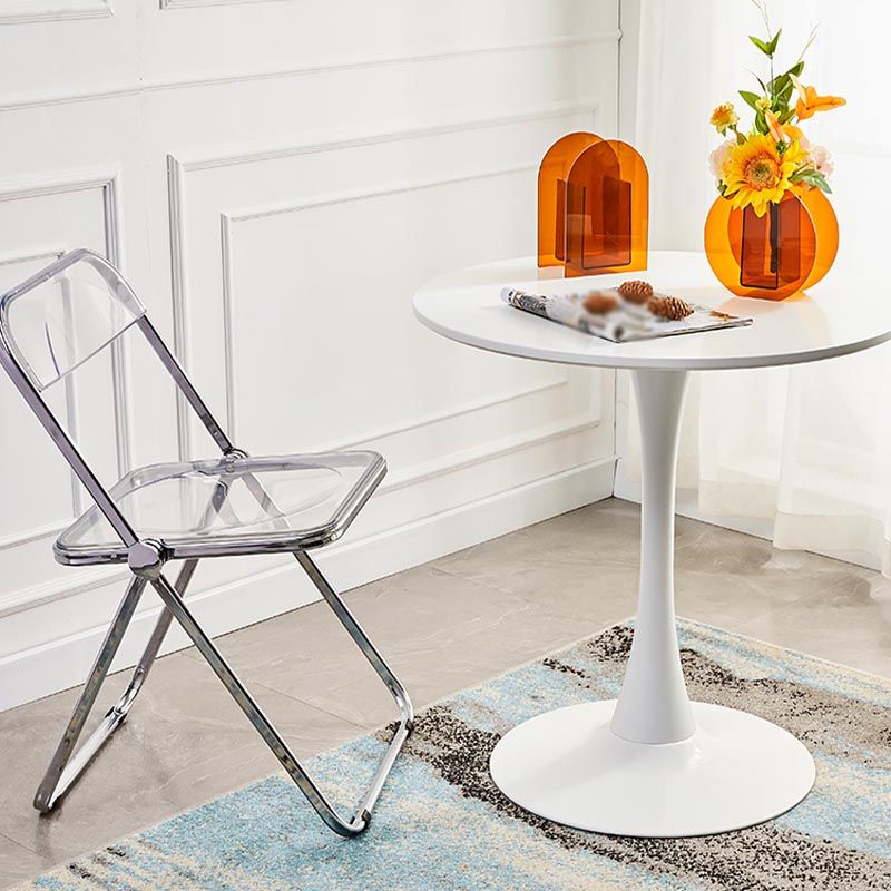 Minimalism Style Round Top Restaurant Table Metal Base Dining Table Clearhalo 'Dining Tables & Seating' 'Dining Tables' 'dining_table' 'furn' 'furn_dining_table' 'Furniture' 'furniture_dining_table' 'Kitchen & Dining Furniture' 'kitchen' 'kitchen_dining_table' 1200x1200_41740a9f-c5e6-42af-ba27-c376dc06aa23