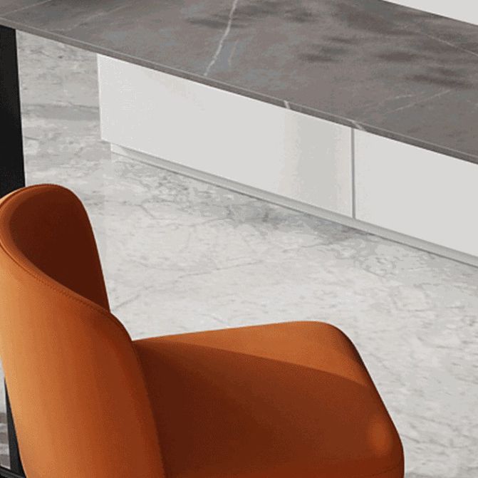 Industrial Style Counter Stool Upholstered Living Room Bar Stool with Metal Legs Clearhalo 'Bar Furniture' 'Bar Stools' 'bar_stools' 'furn' 'furn_bar_stools' 'Furniture' 'Kitchen & Dining Furniture' 1200x1200_4174b8b0-ff90-432d-ac17-65dda6d95024