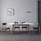 Contemporary Sintered Stone Dining Table Rectangular 4 Legs Table in White Clearhalo ' dining_table' 'Dining Tables & Seating' 'Dining Tables' 'furn' 'furn_dining_table' 'Furniture' 'furniture_dining_table' 'Kitchen & Dining Furniture' 'kitchen&dining_furn' 'kitchen' 'kitchen_dining_table' 1200x1200_4174f23a-3f53-442e-b5ff-efbc762373cc
