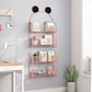 Wall Mounted Bookcase Glam Style Bookshelf for Home Office and Study Room Clearhalo 'Bookcases' 'furn' 'furn_bookcases' 'Furniture' 'furniture_bookcases' 'kitchen' 'kitchen_bookcases' 'Living Room Furniture' 'Office Furniture' 1200x1200_41761564-801e-4cff-92dc-eee2c85a07d5