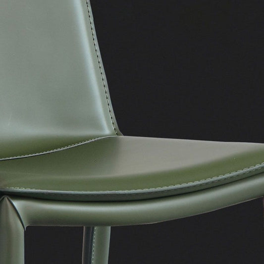 Contemporary Leather Dining Chair Armless Metal Dining Chairs for Restaurant Use Clearhalo ' kitchen&dining_furn' 'Dining Chairs' 'Dining Tables & Seating' 'dining_chair' 'furn' 'furn_dining_chair' 'Furniture' 'furniture_dining_chair' 'Kitchen & Dining Furniture' 'kitchen' 1200x1200_417b4144-5d6b-4f03-998b-2bc10a3e3032