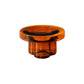 Modern Glass Coffee Table with Round Top and One Foot for Living Room Clearhalo 'Coffee & Accent Tables' 'Coffee Tables' 'coffee_tables' 'furn' 'furn_coffee_tables' 'Furniture' 'Living Room Furniture' 1200x1200_417bd36c-5cdc-4d7e-a5b0-cf1e191a59d5